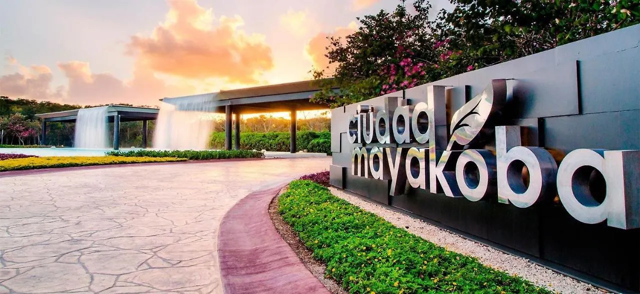 プレヤデルカーメン Hermosos Departamentos Ciudad Mayakobaヴィラ 0*,